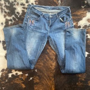Cowgirl stuff bootcut 34x35 jeans